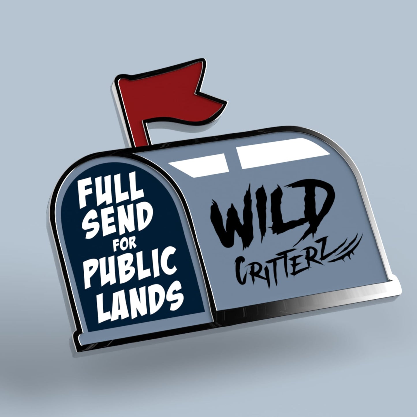 Full Send Enamel Pin