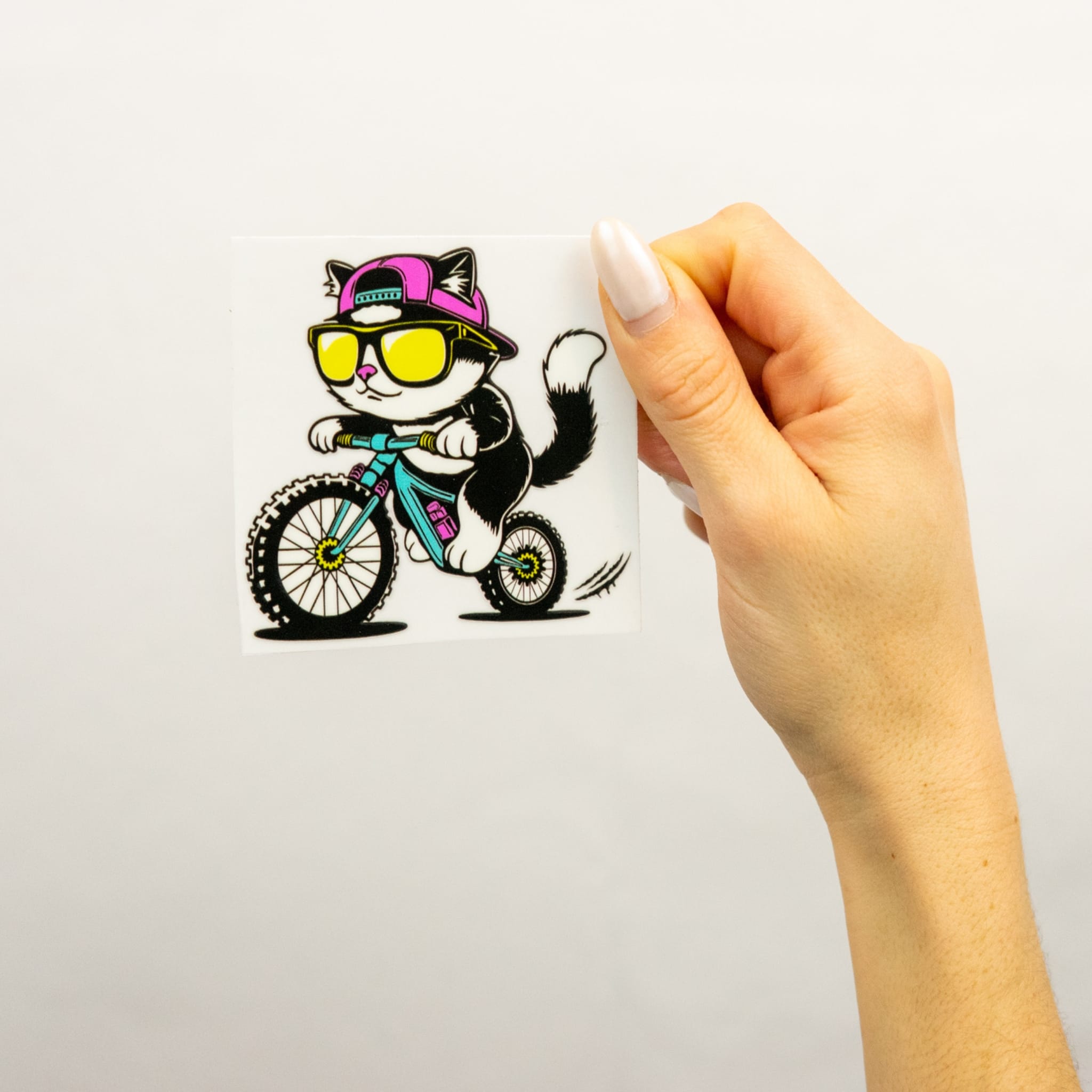sticker mountainbike MTB Meow Sticker