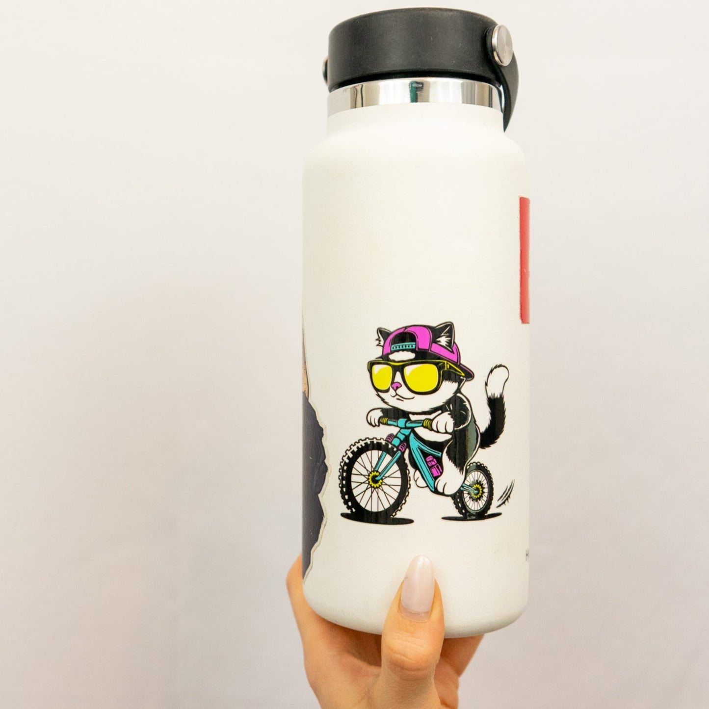 MTB Meow Sticker - Tricolor